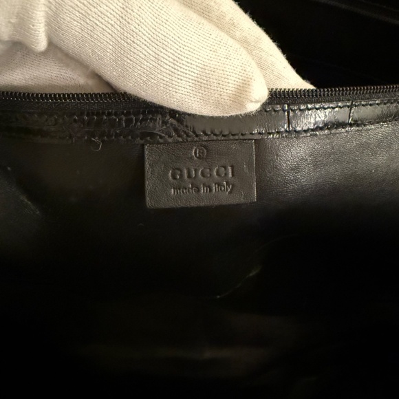 RARE Vintage Gucci (Tom Ford Era) Croco Top Handle Brief - Picture 5 of 15